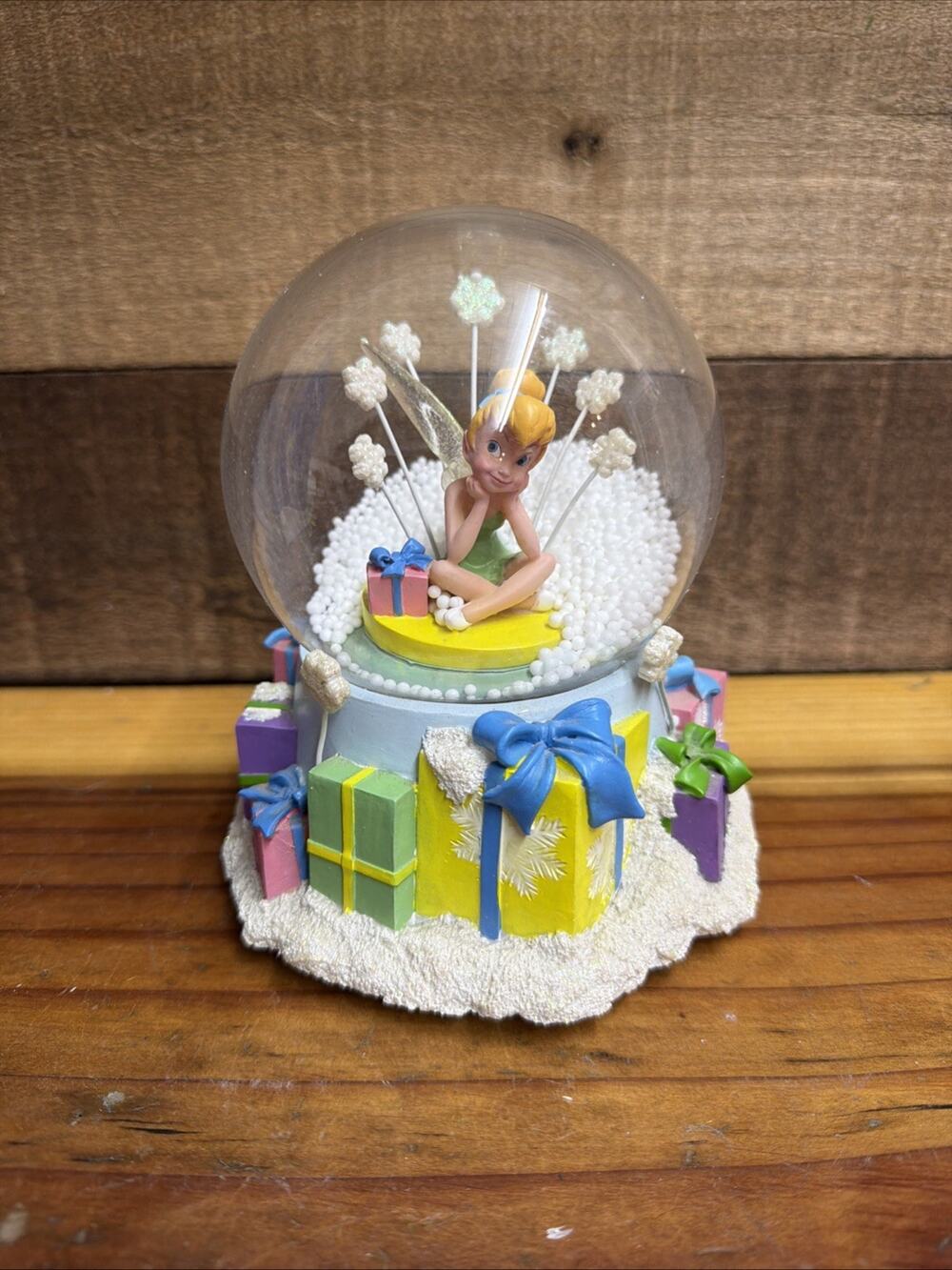 Disney Tinker Bell Dry Dome Snowglobe In Box